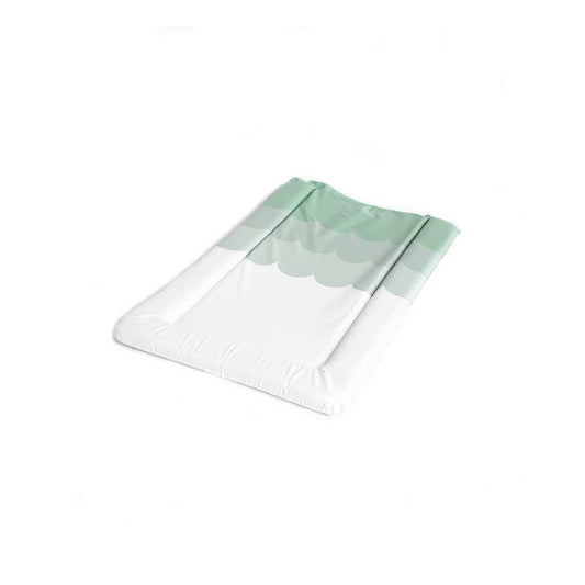 The Little Bumble Co. Standard Changing Mat - Scallops - Sage
